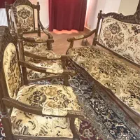 مبل ۷ نفره سلطنتی در حد نو|مبلمان خانگی و میز عسلی|جیرفت, |دیوار