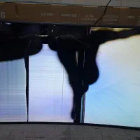 تلوزیون سامسونگ 55 اینچ منحنی|تلویزیون و پروژکتور|قم, علی آباد|دیوار