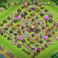 اکانت کلش توان هال ۱۱ مکس