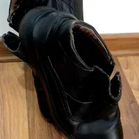 نیم بوت معاوضه با کفش چرم مردانه سایز 44