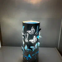 چراخ‌خواب|چراغ خواب و آباژور|آستانه اشرفیه, |دیوار