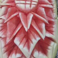 تزئین  هندوانه ومیوه ها یلدایی