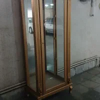 ویترین طلایی با ورق طلا|بوفه، ویترین، کنسول|کهریزک, |دیوار