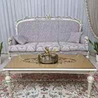مبلمان استیل ۹ نفره و میز ناهارخوری ۱۰ نفره|مبلمان خانگی و میز عسلی|تهران, مهران|دیوار