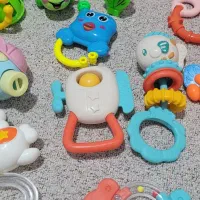 پک جغجغه نوزاد|اسباب‌بازی بچه|پرند, فاز ۶|دیوار