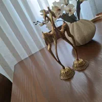 یک جفت غزال برنز اصل