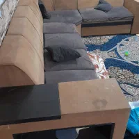 مبل ۷ نفره ال کاملا سالم