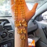 سرویس گردنبند نقره فیوژن آبکاری طلا(کپی طلا)کد9|جواهرات|اهواز, یوسفی|دیوار