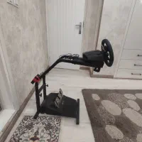 دسته فرمان  درحد نو حرفه ای مخصوص ps5 ps3 ps4 و pc