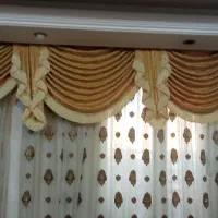 پرده|پرده، رانر، رومیزی|اهواز, کمپلو شمالی|دیوار
