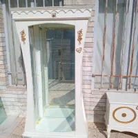 میز تلویزیون و بوفه و آینه