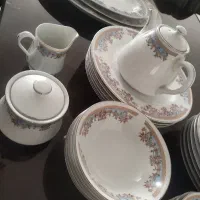 چینی اصل ژاپن قدیمی ۶ نفره کامل|ظروف سرو و پذیرایی|اسلام‌شهر, شهرک واوان|دیوار