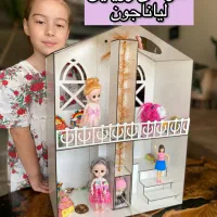 کارگاه اموزشی کودک ساخت خانه عروسکی