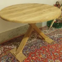 میز تمام گردو|میز و صندلی غذاخوری|فولادشهر, B2|دیوار