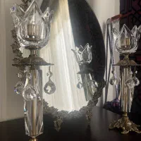 آینه شمعدان برنز