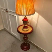 آباژور با پایه در حد نو|چراغ خواب و آباژور|تهران, قلهک|دیوار