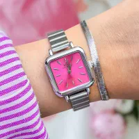 ساعت زنانه مربعی دنیل ولینگتون DW (هدیه روز زن)|ساعت|تبریز, |دیوار