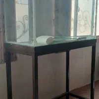 آکواریوم بزرک  پمپ  چهارپایه