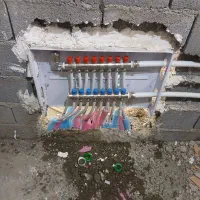 لوله کشی  ،موتورخانه ،نصب پمپ