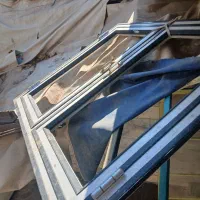 پنجره آلومینیومی سالم سالم