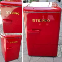 فریزر کوچک تکنو(سینجر) ۴کشو بدون برفک قرمز