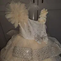لباس عروس کودک ۲ سال تا ۳ سال نو|کفش و لباس بچه|سرخرود, |دیوار