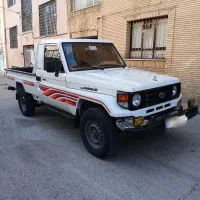 ژاپنی تویوتا لندکروز ۴۵۰۰ سری ۷۰ معاوضه رونیزپیکاپ|خودرو سواری و وانت|تهران, استاد معین|دیوار