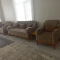 مبل راحتی هفت نفره در حد نو