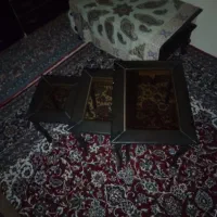 مبلمان 7 نفره همراه میز و عسلی|مبلمان خانگی و میز عسلی|سرخنکلاته, |دیوار