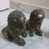 تعداد مجسمه برنزی برنجی قدیمی کلکسیونی بصورت یکجا