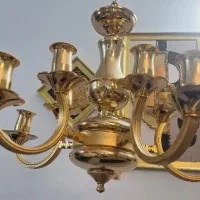 لوستر ۱۰ شاخه سالم|لوستر و چراغ آویز|تهران, منیریه|دیوار