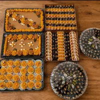 سفارشات حلوا و خرما برای تول تکن و شام عروس