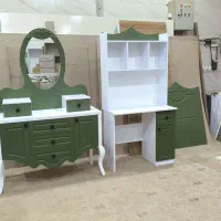 تخت خواب جوان ست کامل مدل انتیک|تخت و سرویس خواب|زنجان, |دیوار