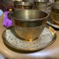 سرویس برنجی خارجی قدیمی