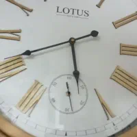 ساعت لوتوس درجه یک کاملا نو|ساعت دیواری و تزئینی|خرم‌آباد, |دیوار