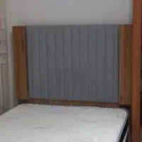 تخت یک نفره MDF|تخت و سرویس خواب|زرقان, |دیوار