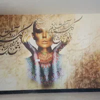 نصب کاغذدیواری پوستر لمینت کفپوش اجرای تی وی وال|خدمات پیشه و مهارت|شیراز, گلدشت معالیآباد|دیوار