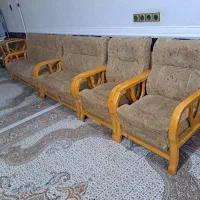 یک دست مبل هفت نفره سالم