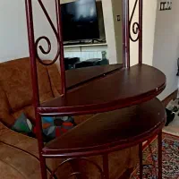 میز آرایش فرفورژه|مبلمان خانگی و میز عسلی|کرمانشاه, |دیوار