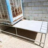 فروش کولر آبی وتخت آهنی یه لنگه