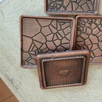 سایز 10در10 آبکاری شده