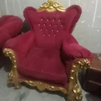 مبل سلطنتی هفت نفره سالم|مبلمان خانگی و میز عسلی|سراوان, |دیوار