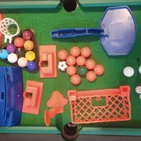 بیلیارد وچندبازی و عروسک های دست دوز نو