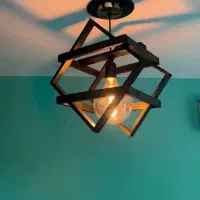 لوستر چوبی چوب لایت با بهترین قیمت در بازار|لوستر و چراغ آویز|مشهد, صیاد شیرازی|دیوار