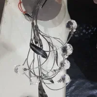 لوستر سففی کریستالی همراه با دیوار کوب و‌استند|لوستر و چراغ آویز|تهران, سعادت‌آباد|دیوار