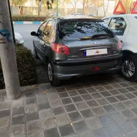 پژو 206 تیپ دو  کارکرد پایین|خودرو سواری و وانت|خمینی‌شهر, |دیوار