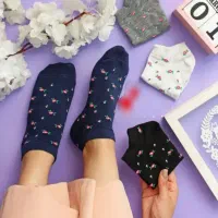 جوراب های فانتزی طرح کریسمسی دخترانه|لباس|کرج, باغستان|دیوار