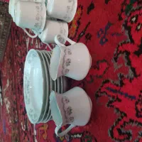 بشقاب گل طوسی مرجان|ظروف سرو و پذیرایی|تبریز, |دیوار