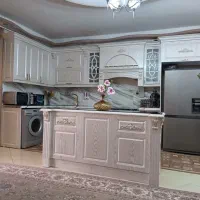 ۱۱۵متر سه خوابه دوسر نور کابینت چوب تکواحدی متری۱۹