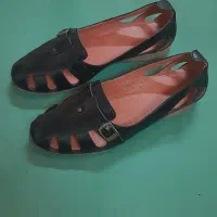 کفش چرم گاوی  طبیعی در حد نو